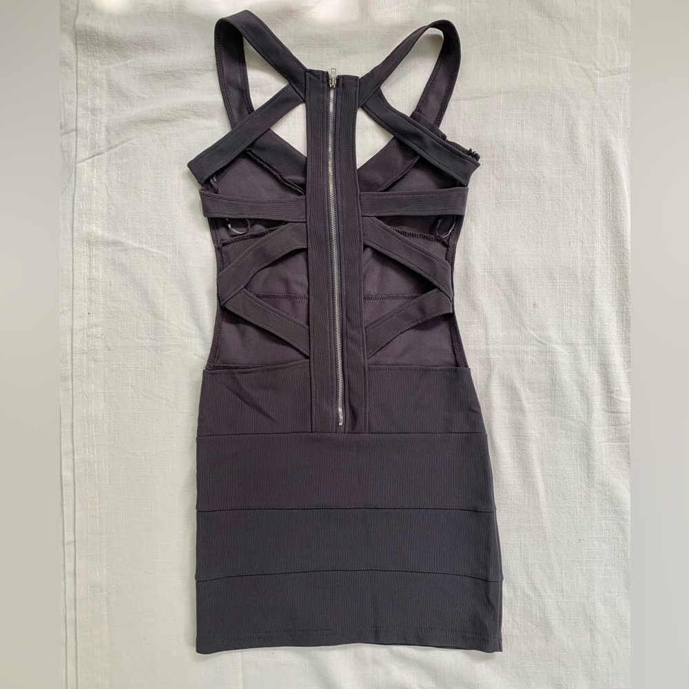 Cutout Open Back Bodycon Mini Dress Size Small